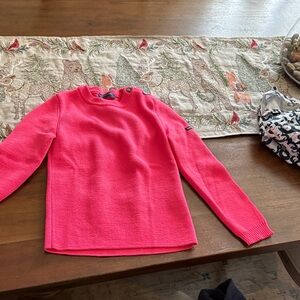 Saint James Coral Knit Sweater